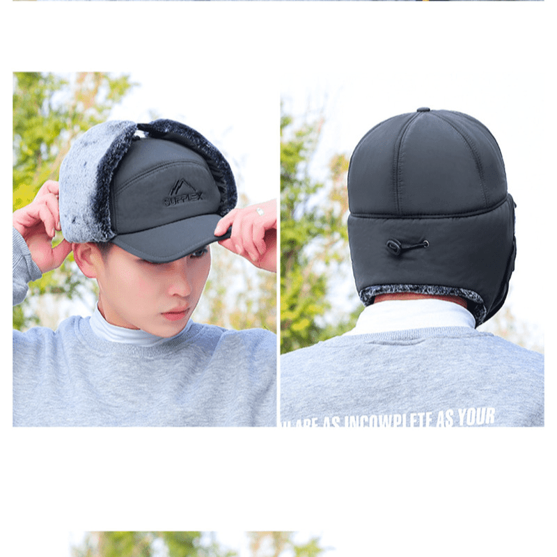 Bonnet unisexe chaud et coupe-vent - DealValley