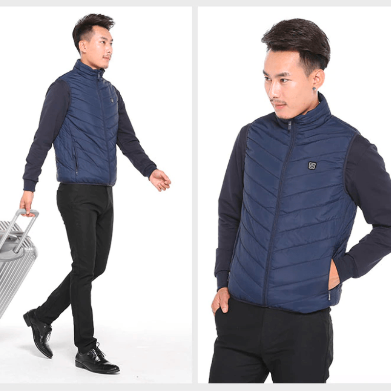 Gilet Chauffant Electrique - 8 Zones chauffantes - DealValley