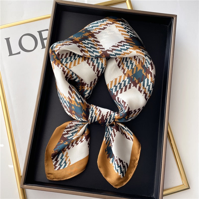 Foulard en soie - Différents imprimés