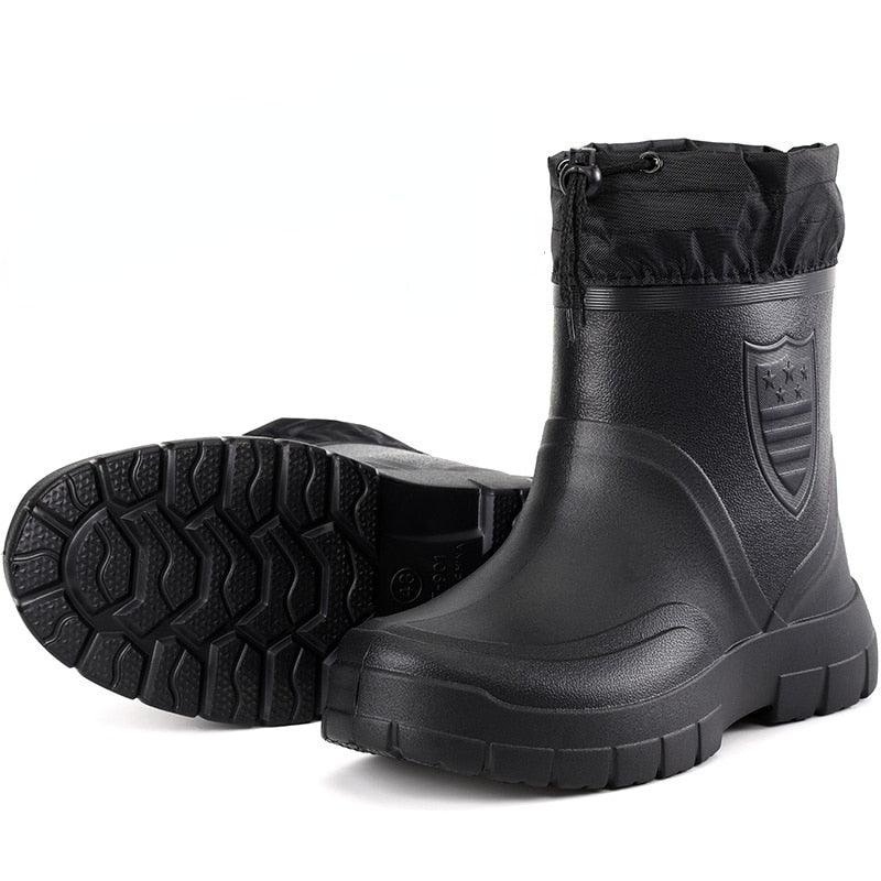 Bottes de pluie chaudes - Homme - DealValley