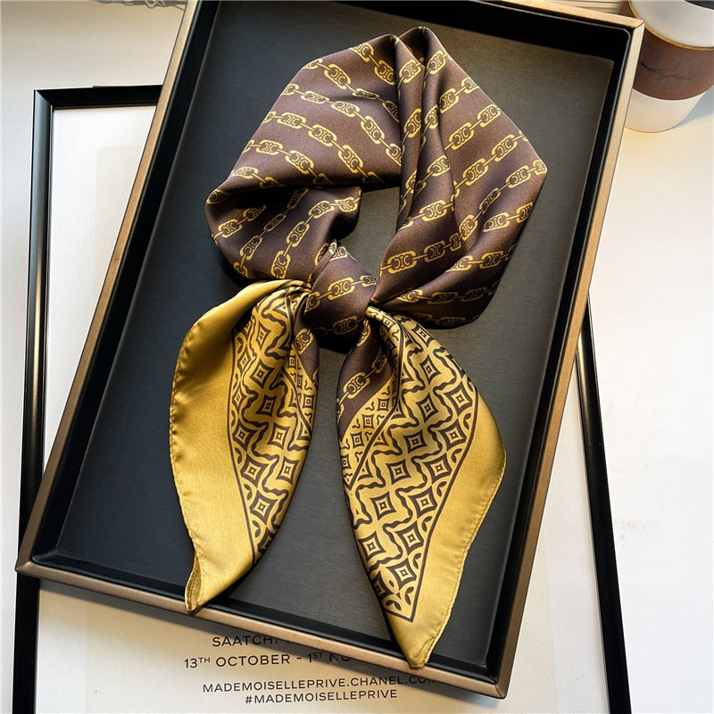 Foulard en soie - Différents imprimés