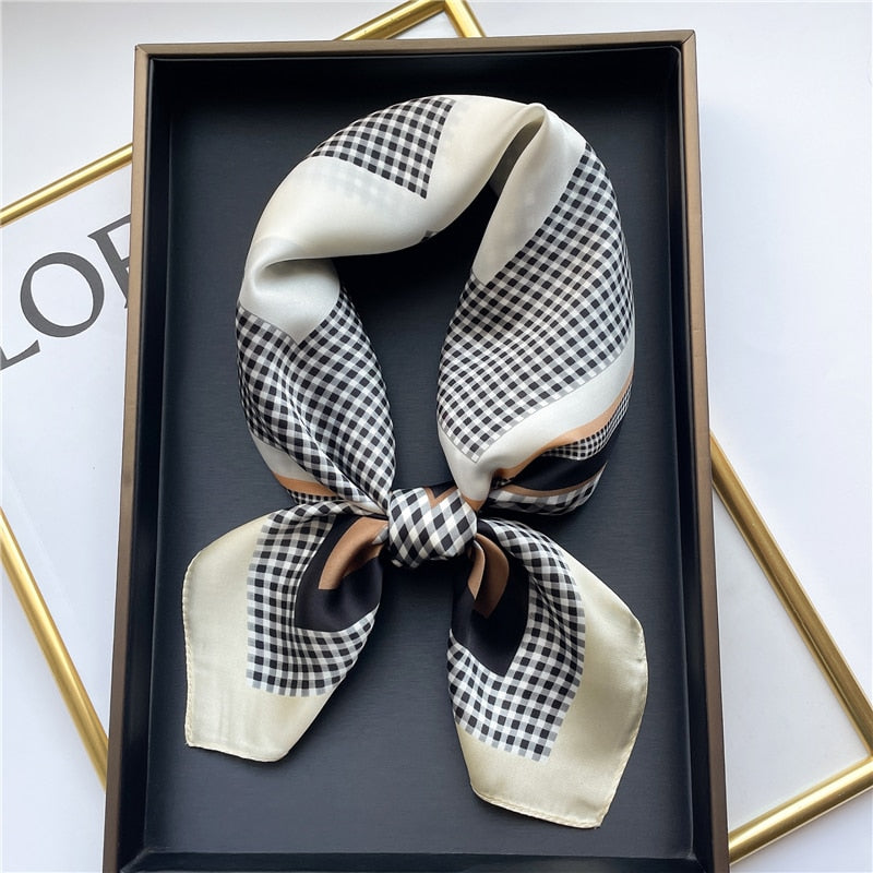 Foulard en soie - Différents imprimés