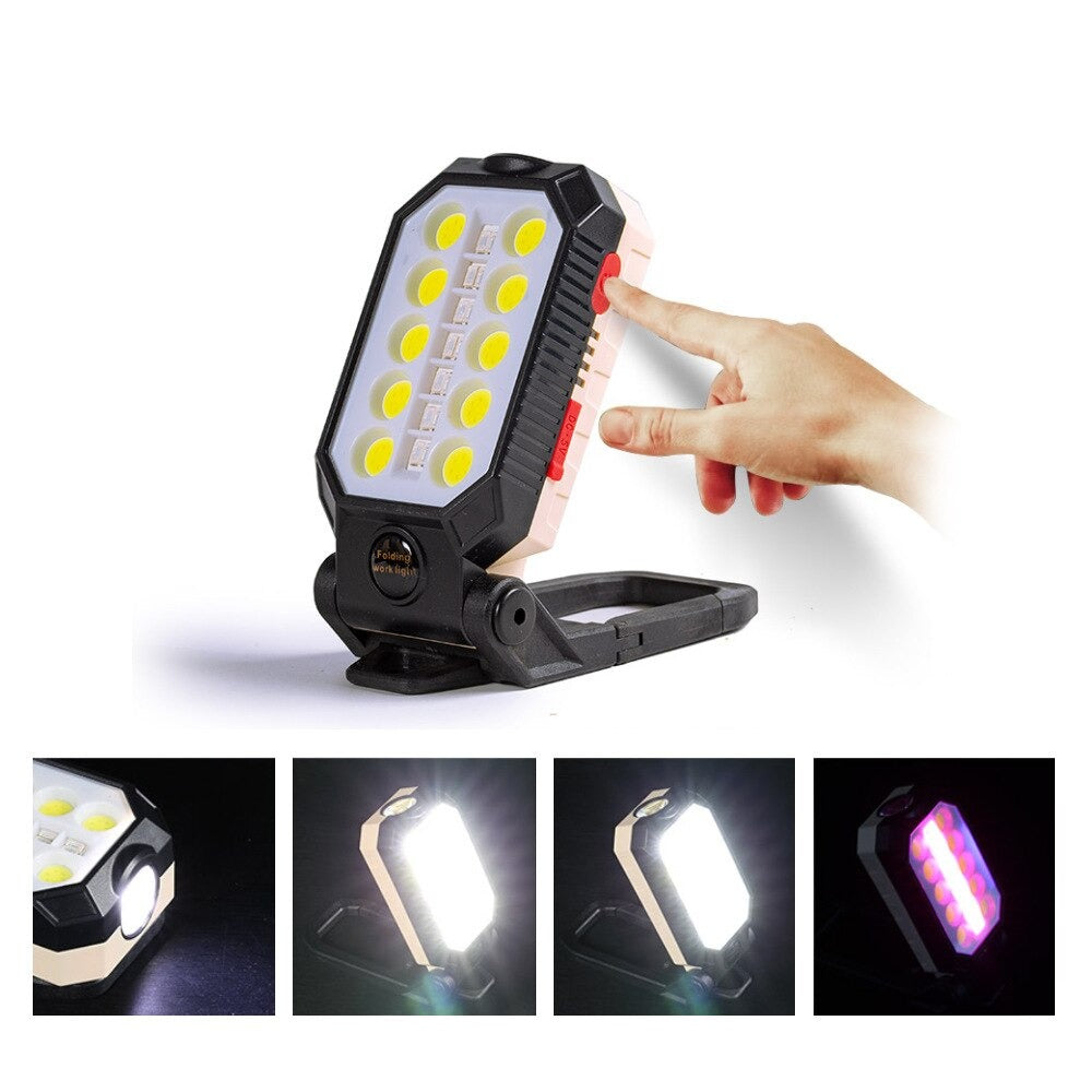 Mini lampe de poche magnétique rechargeable