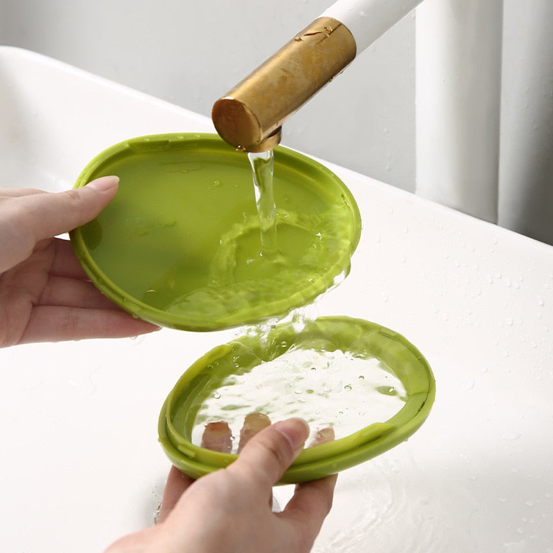Couvercle silicone réutilisable pour fruits et légumes - Lot de 4