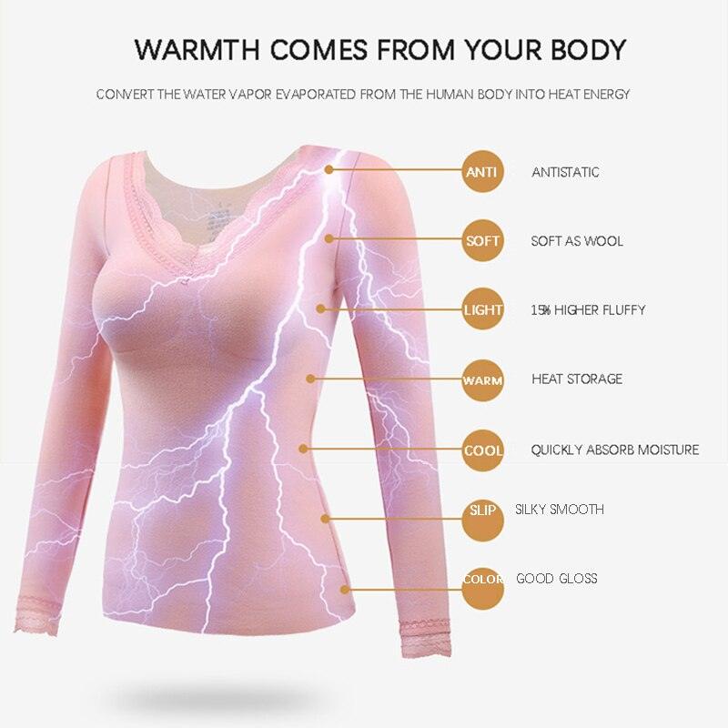 Sous-vêtements thermiques à dentelle - DealValley