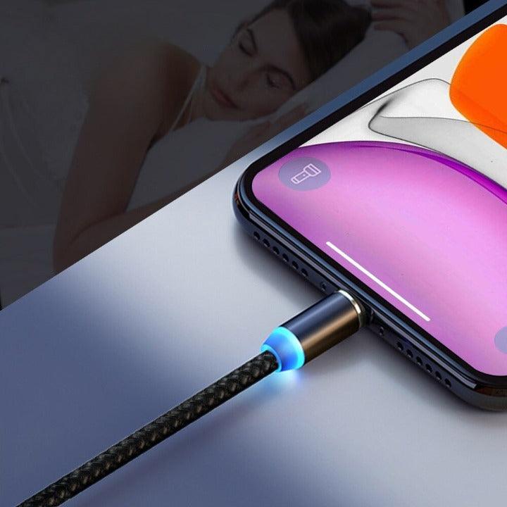 Câble USB tressé et aimanté 2M - DV - DealValley