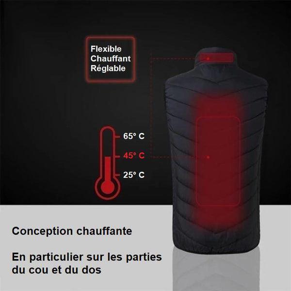 Gilet chauffant électrique - DealValley