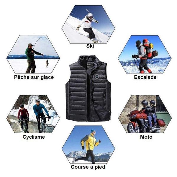 Gilet chauffant électrique - DealValley