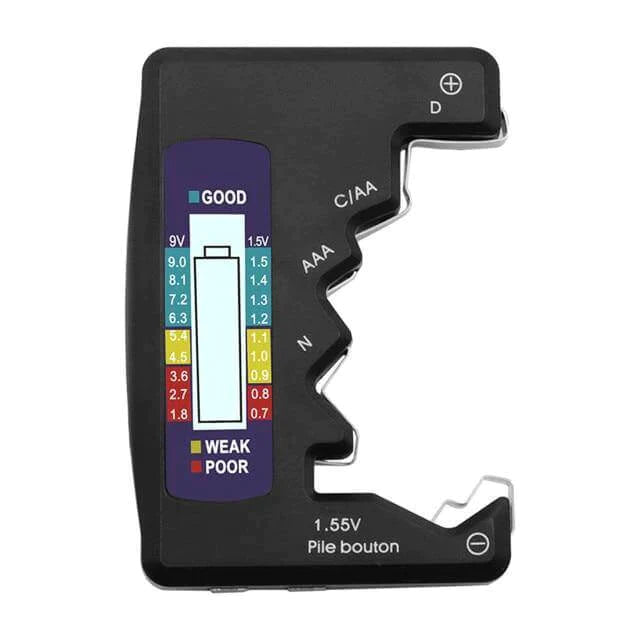 Testeur universel de capacité de batterie à écran LCD - DealValley