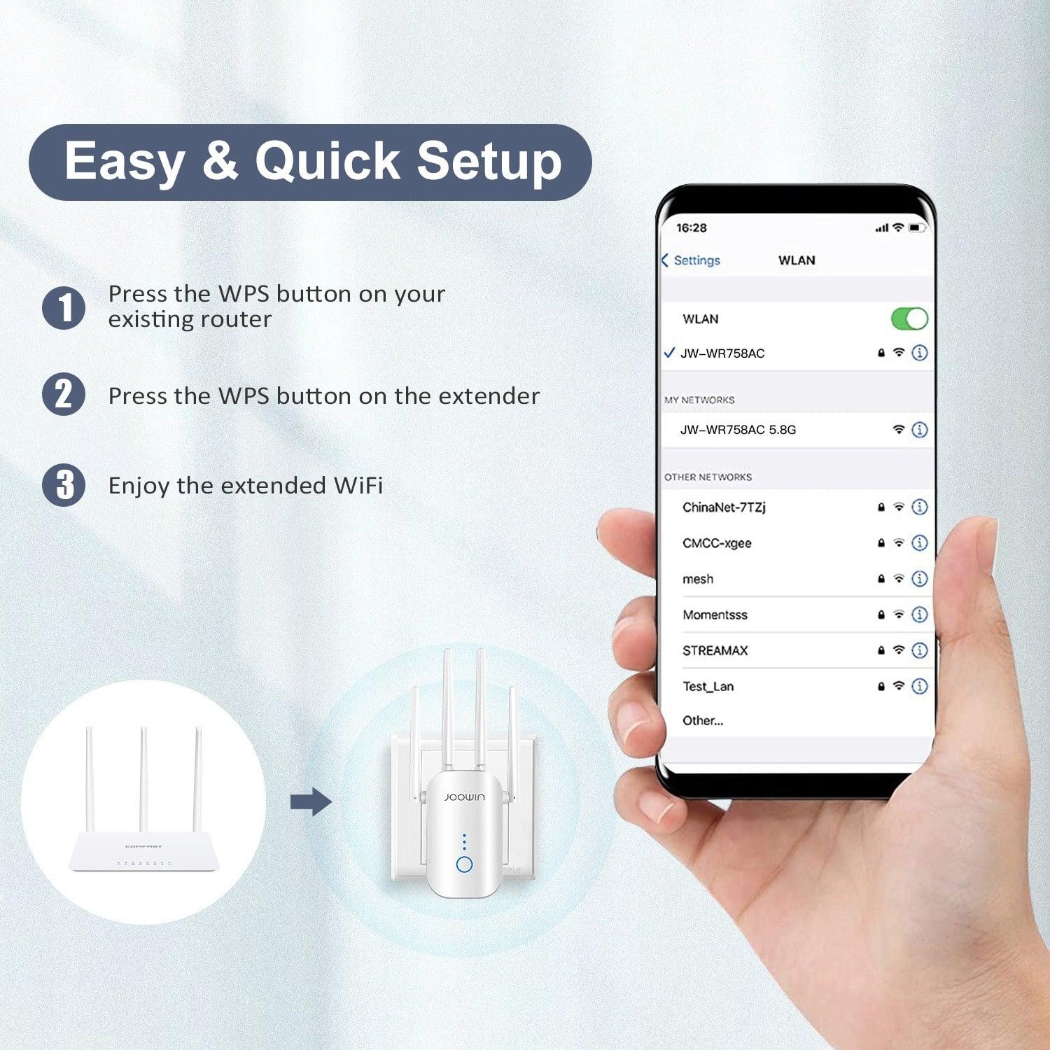 Amplificateur WIFI puissant - Nouvelle génération - DealValley