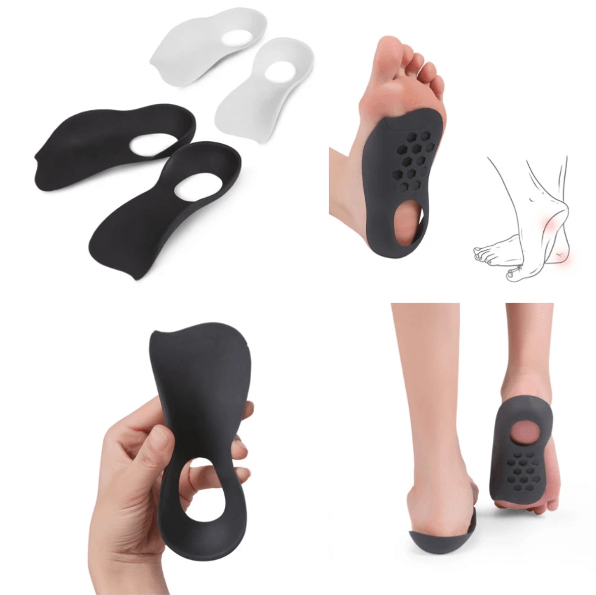 Semelles orthopédiques pour pieds plats - DealValley