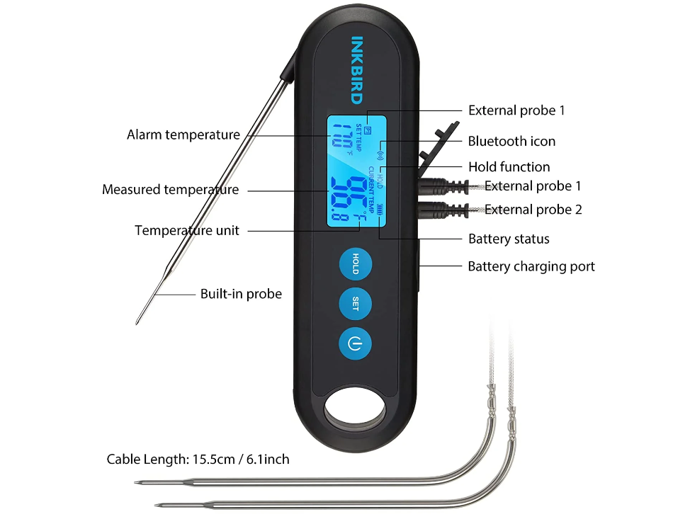 ThermoCONNECT : thermomètre connecté pour Cuisine et BBQ