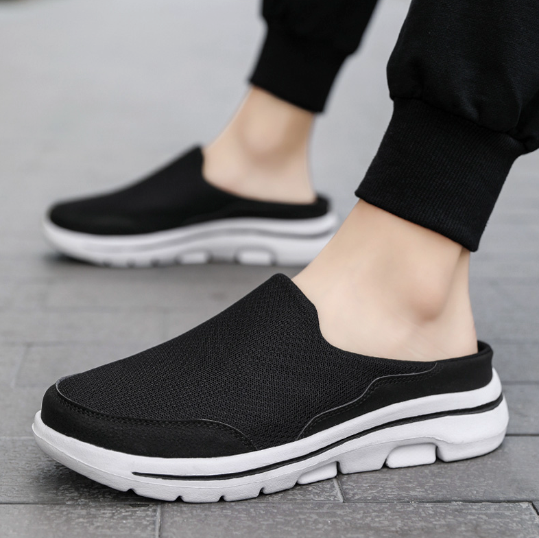 Mules slippers d'été en maille - Mixte
