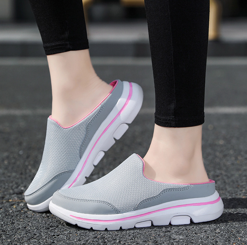 Mules slippers d'été en maille - Mixte