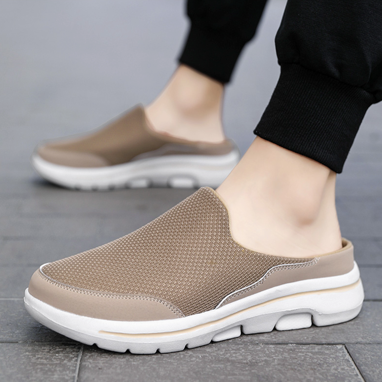 Mules slippers d'été en maille - Mixte