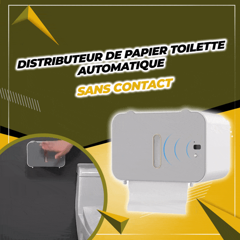 Distributeur de papier toilette automatique sans contact