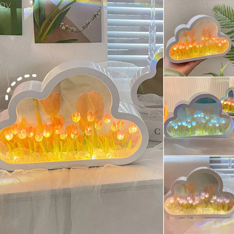 Lampe Tulipe Nuage