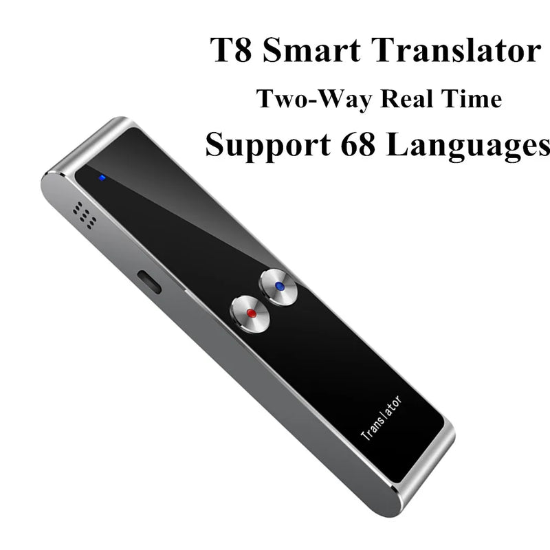 Traducteur audio portable instantané (38 langues)