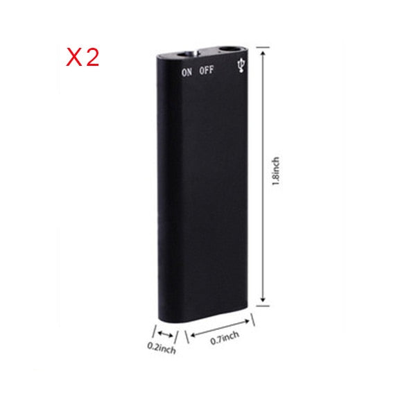 Mini enregistreur vocal espion professionnel ultra-mince