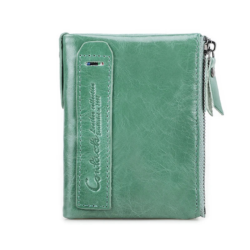 Portefeuille Vintage en Cuir véritable - Grande Capacité