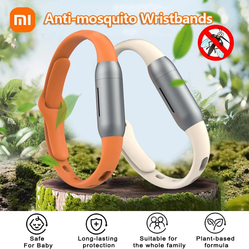 Bracelet Répulsif Anti-Moustiques Réutilisable - 240j de Protection