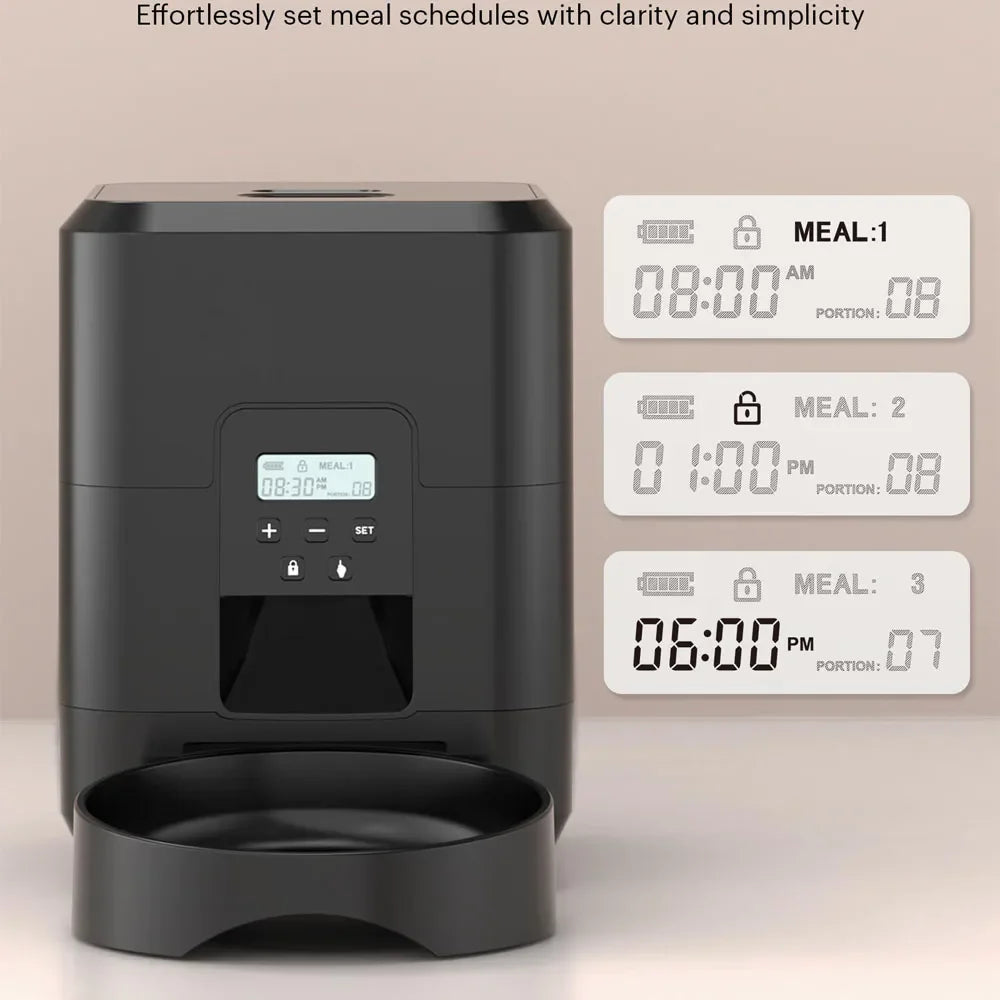Distributeur de Croquettes Intelligent AUTO WiFi pour Animaux de compagnie