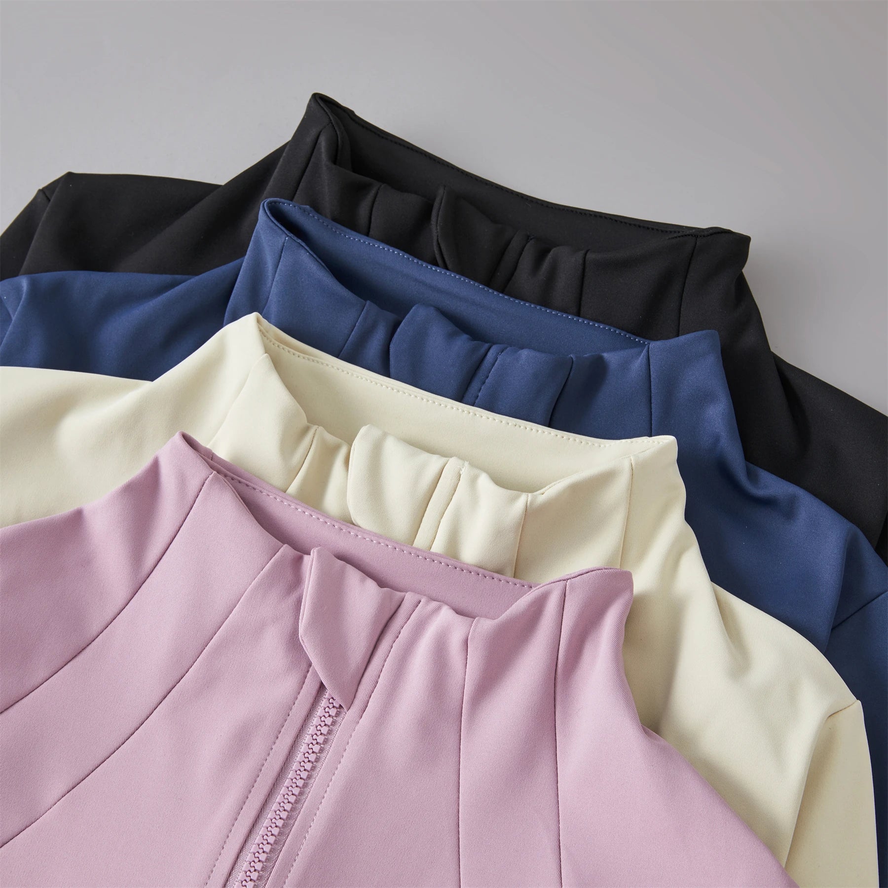 Sweat-shirt coupe-vent à manches longues pour femmes