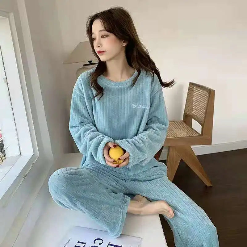 Pyjama d'hiver en Flanelle Ultra Chaud