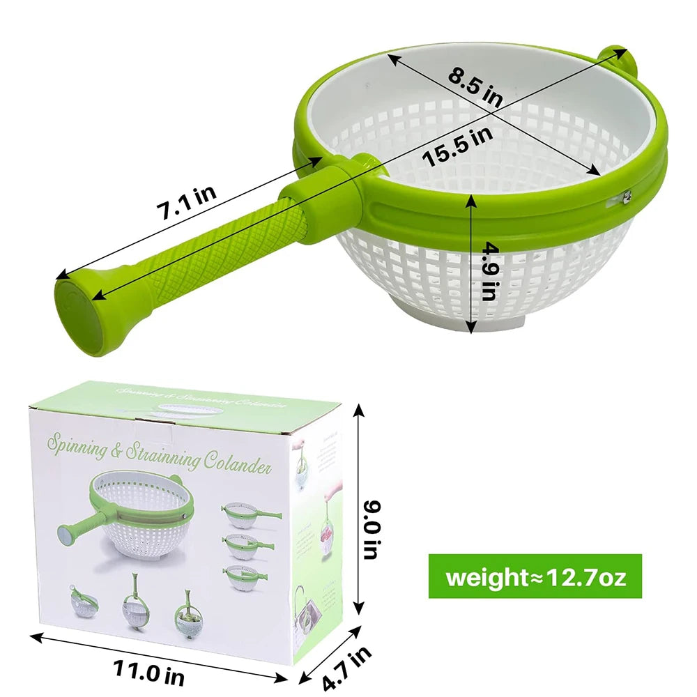 Passoire Essoreuse 2 en 1 Manuelle