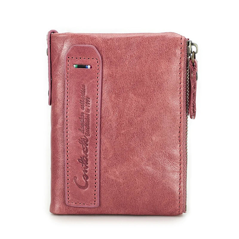 Portefeuille Vintage en Cuir véritable - Grande Capacité