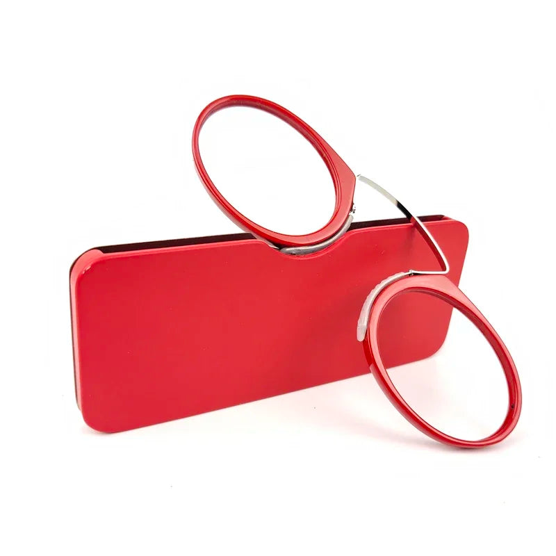 Lunettes de Vue SLIM Sans Branches Pince-Nez - Étuit OFFERT