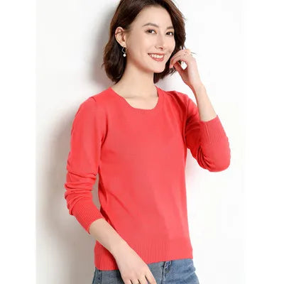 Pull en laine Mérinos BASIC à Col rond