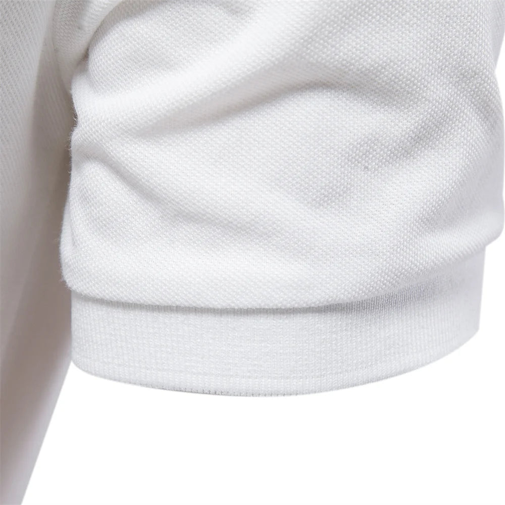 Polo brodé Girafe à Manches Courtes en Coton pour Homme