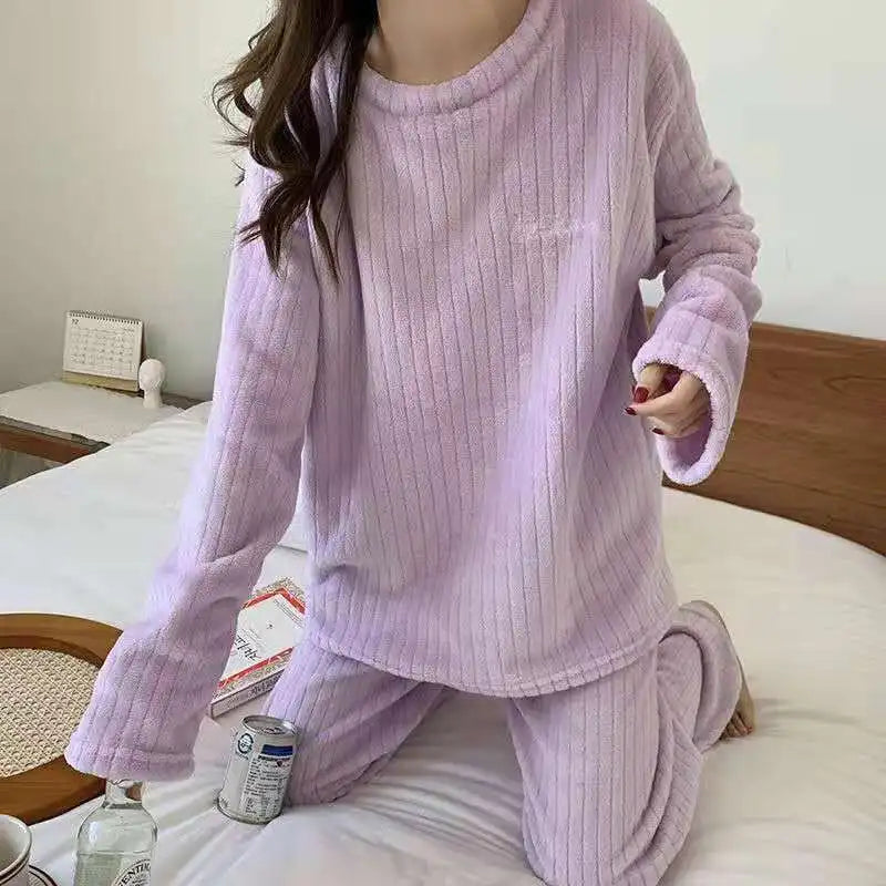 Pyjama d'hiver en Flanelle Ultra Chaud