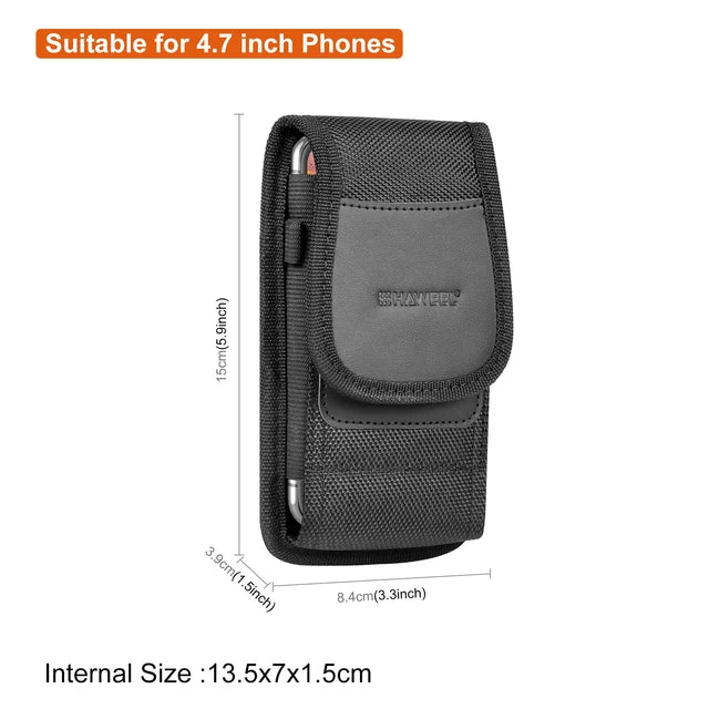 Pochette de Ceinture en Cuir PU pour vos essentiels