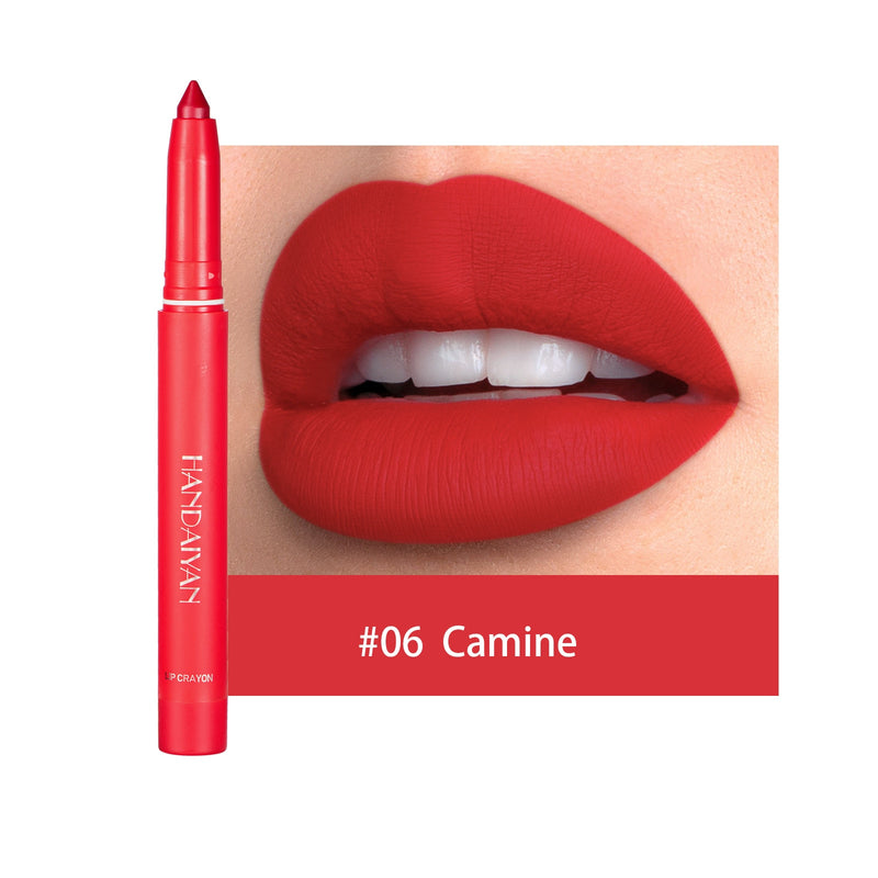 Coffret de rouge à lèvres mat en crayon - 12 couleurs