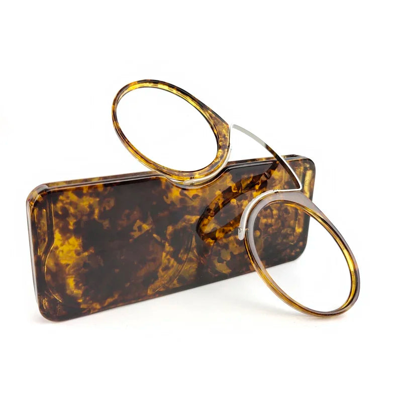 Lunettes de Vue SLIM Sans Branches Pince-Nez - Étuit OFFERT