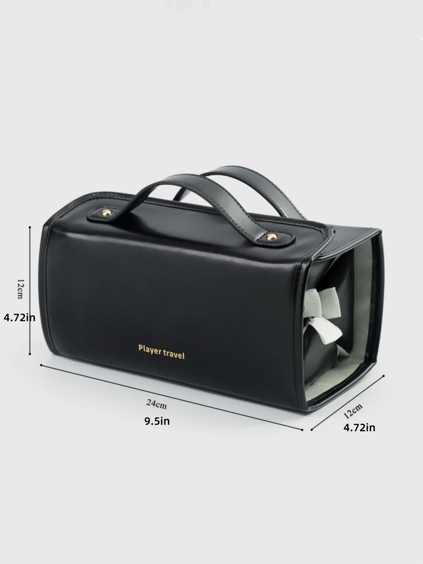 Trousse de Toilette 4-en-1 Pliable avec 4 Pochettes Amovibles – Organisateur Grande Capacité pour Maquillage et Voyage