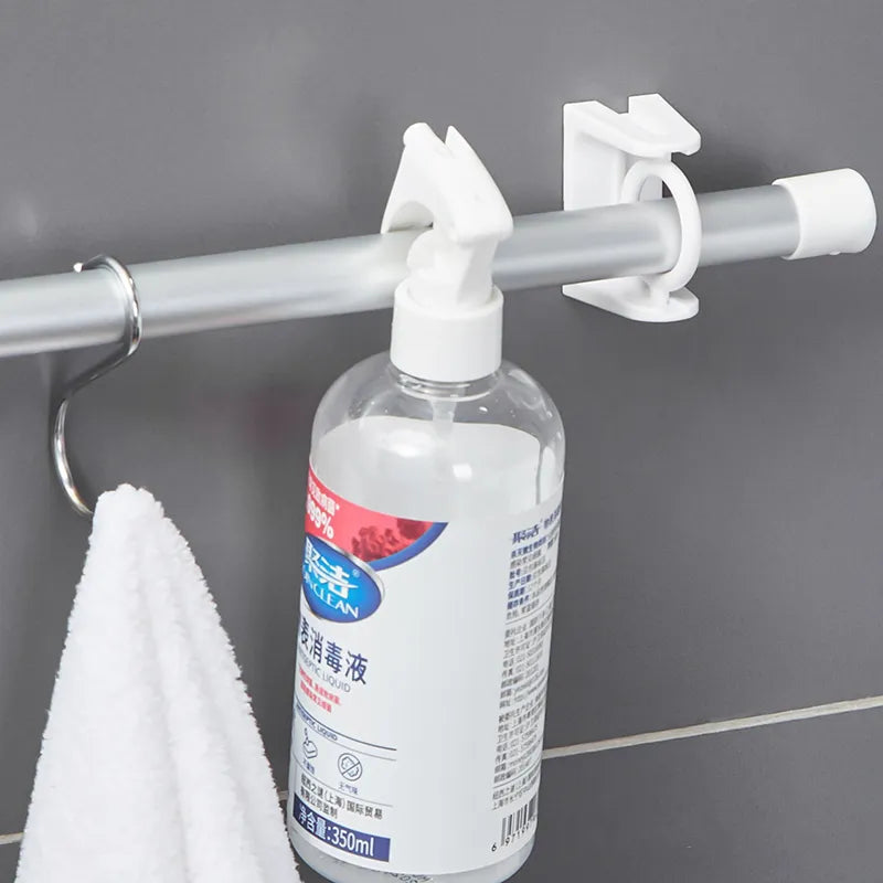 Lot de 4 Supports anneaux adhésifs rotatifs