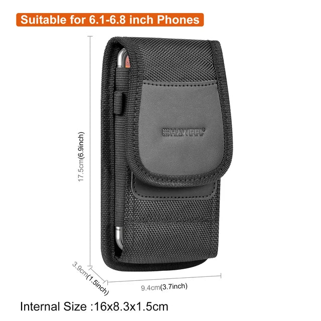 Pochette de Ceinture en Cuir PU pour vos essentiels