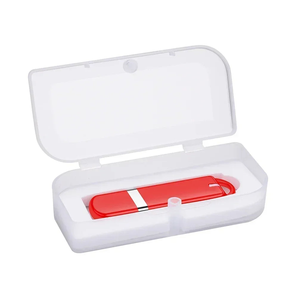 Mini Clé USB 128 Go Ultra-Compacte & Colorée + Boîte Transparente OFFERTE – Idéale Travail, Photos & Documents