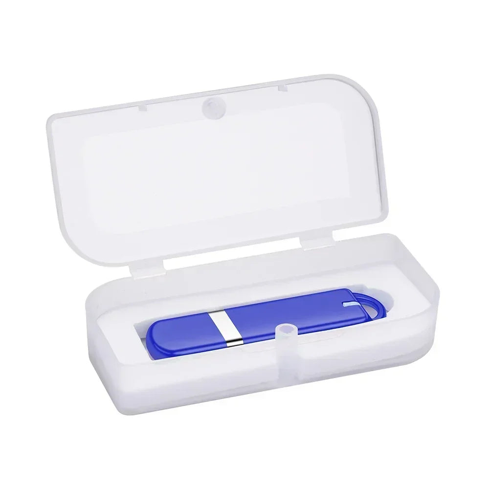 Mini Clé USB 128 Go Ultra-Compacte & Colorée + Boîte Transparente OFFERTE – Idéale Travail, Photos & Documents