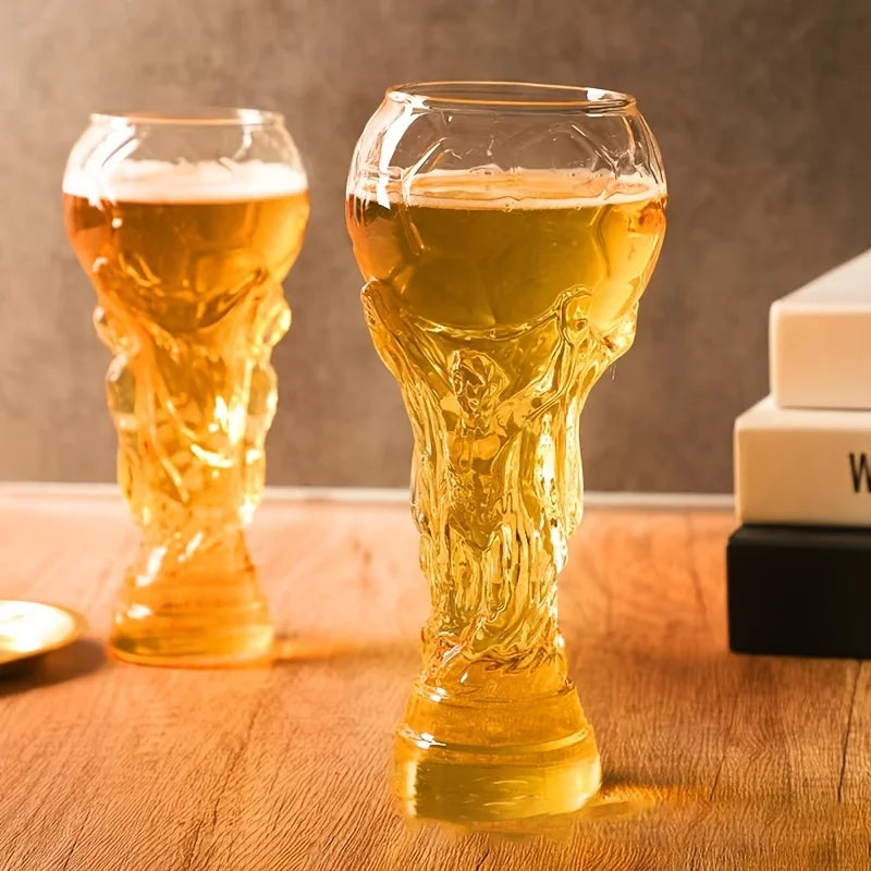 Chope à Bière en Forme de Trophée – Cadeau Original pour Fans de Football