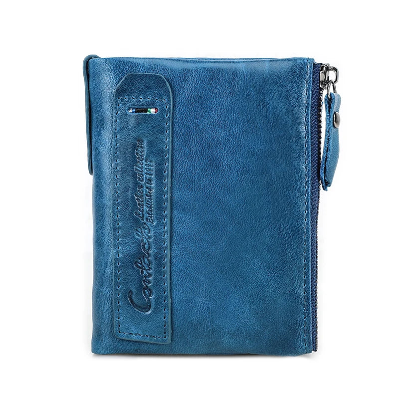 Portefeuille Vintage en Cuir véritable - Grande Capacité