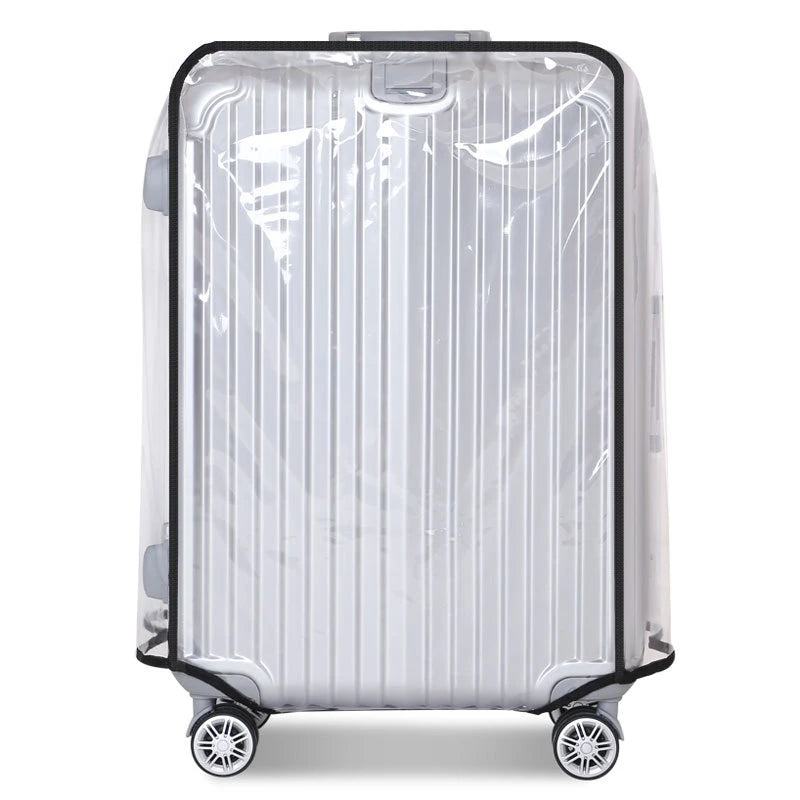 Housse de Protection Transparente pour Valise 50 à 76CM – PVC Épais Imperméable Anti-Rayures