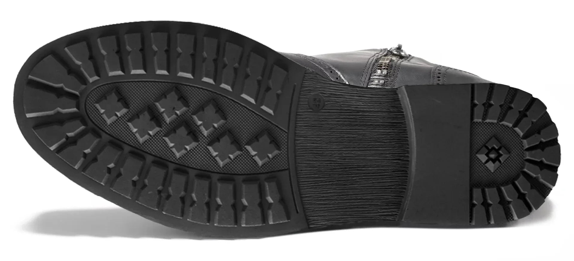 Bottines Chelsea en Cuir Rétro pour Homme