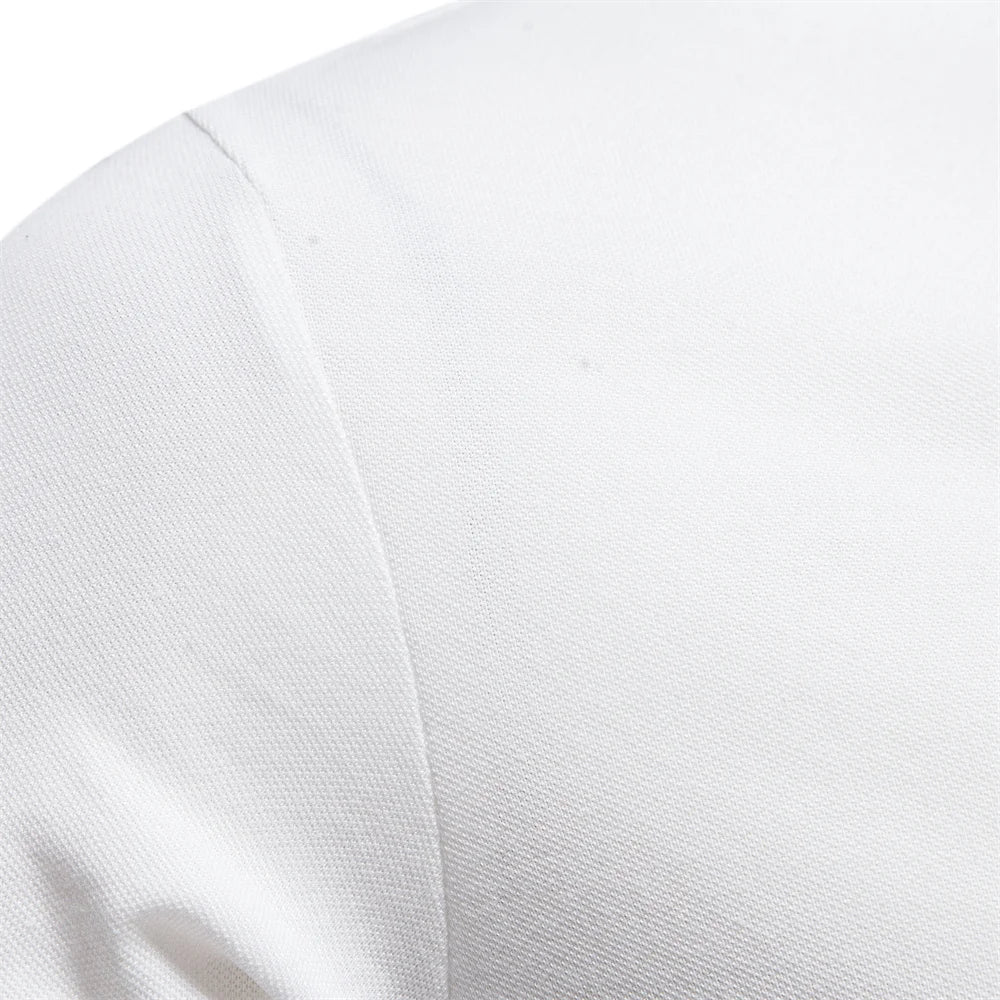 Polo brodé Girafe à Manches Courtes en Coton pour Homme
