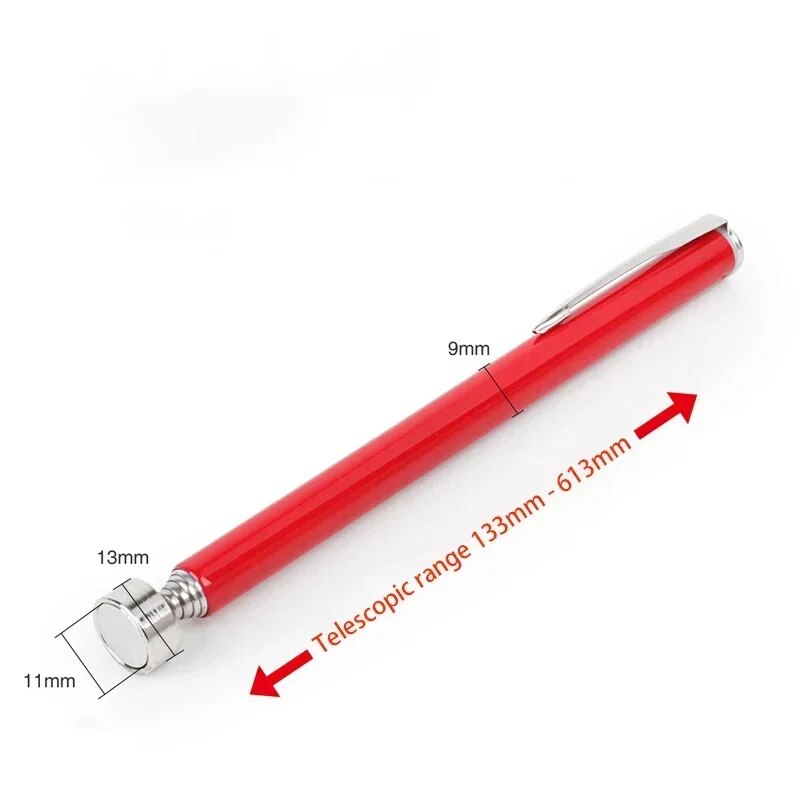 Canne Télescopique Magnétique + LED - Ramassage Boulons