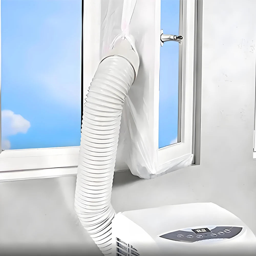 Joint de Fenêtre Flexible pour Climatiseur Portable - 3m/4m, Installation Rapide