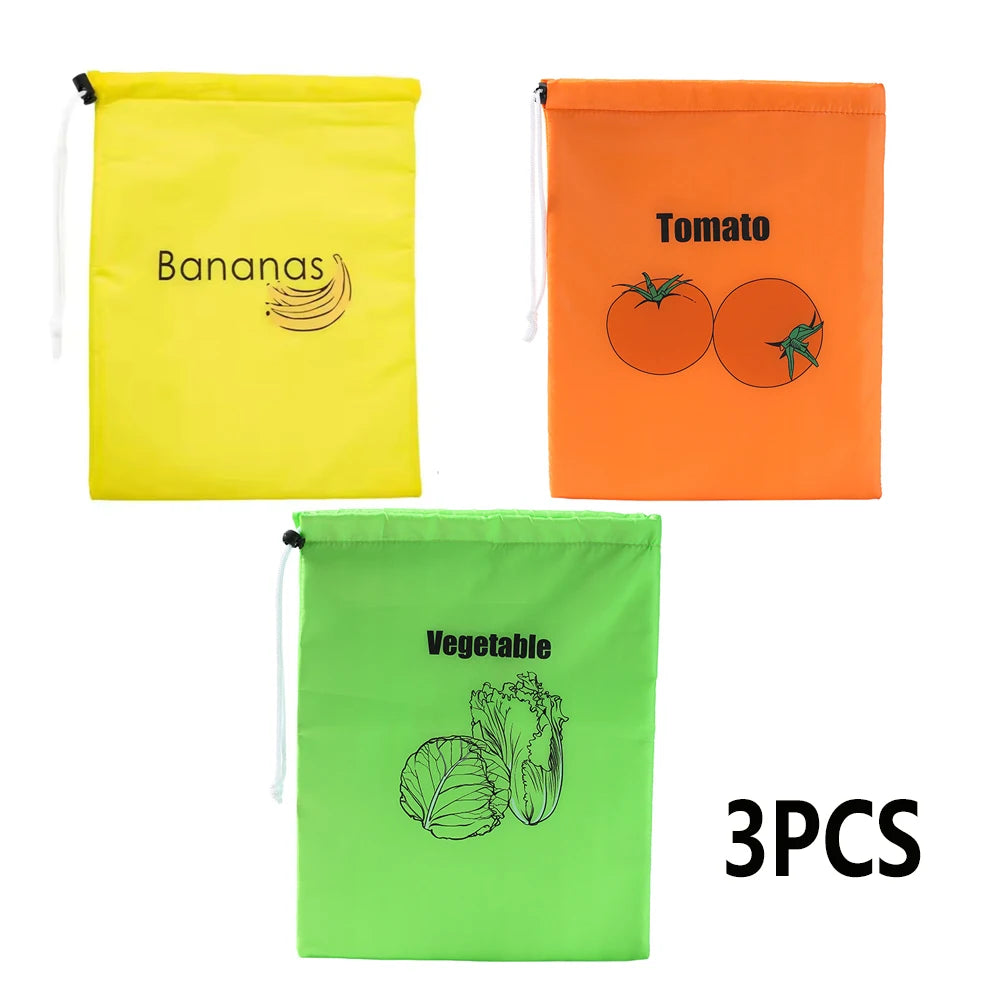 Sac de Conservation Banane – Anti-Noircissement - PACK DE 3
